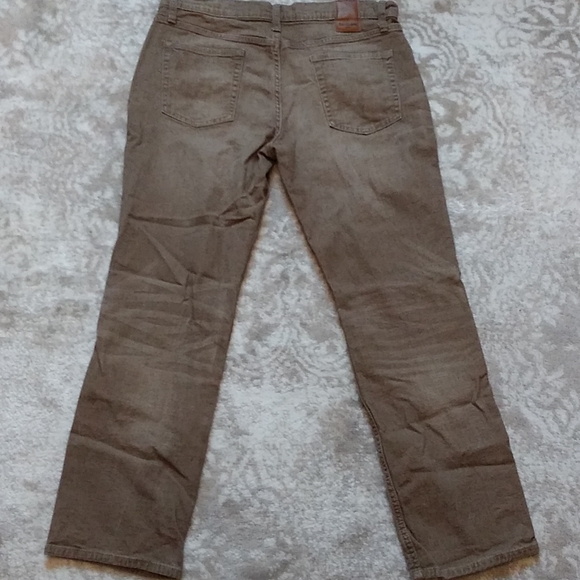 Goodfellow&Co Mens Total Flex Straight Men's Pants, Color:Sand, Size:34x32. - Picture 3 of 4